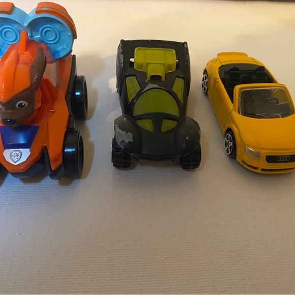 Source Unknown Other - Source Unknown Orange, Black & Yellow Kids Toy Car Trio